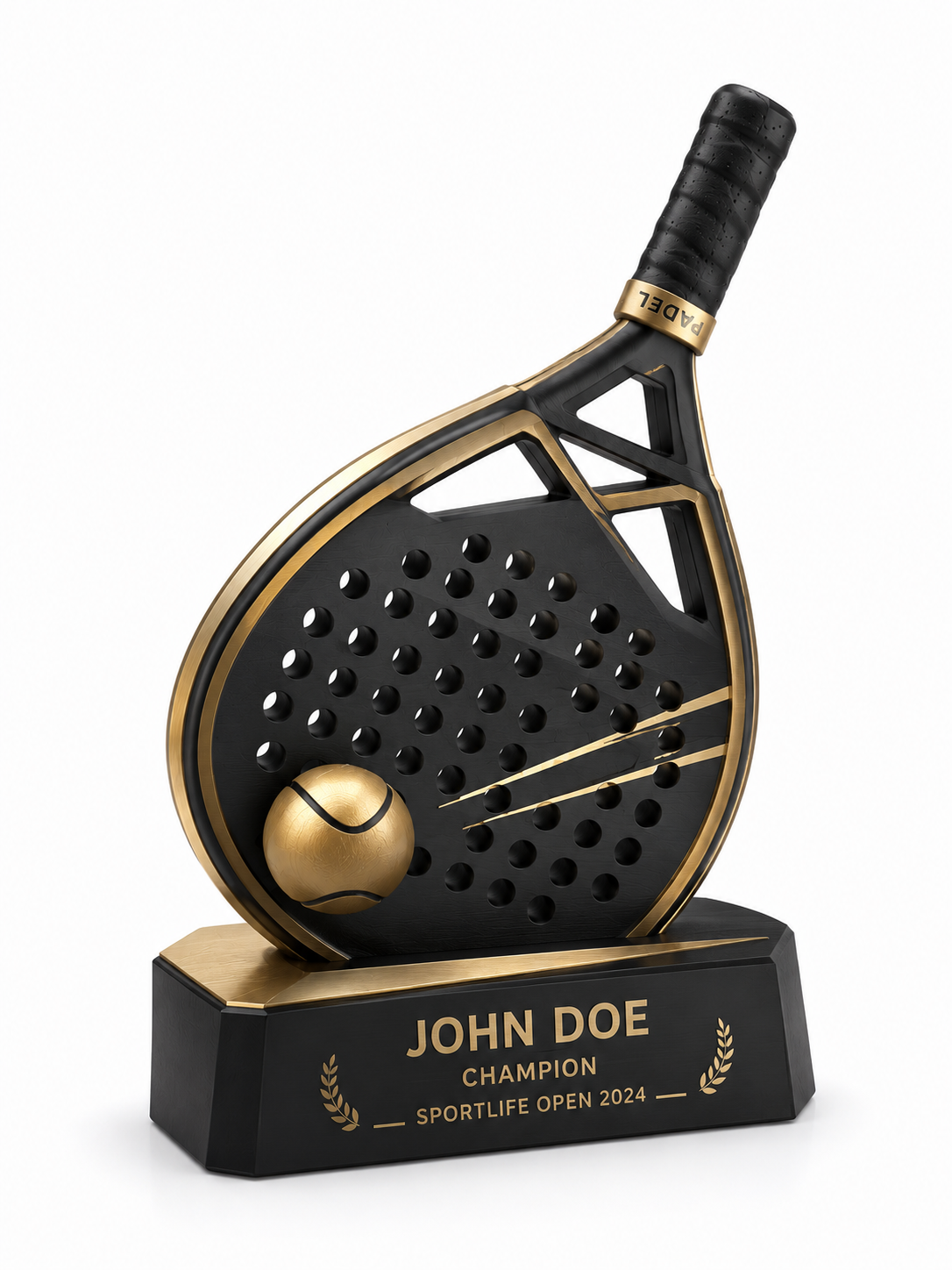 Trophée sport personnalisé personnalisé - impression 3D MaPièce3D